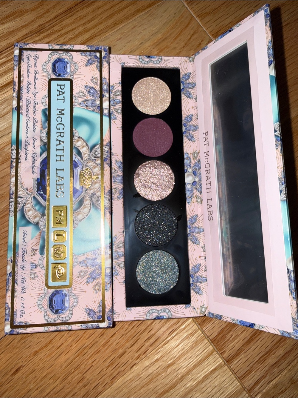 Pat McGrath Labs bijoux brilliance eyeshadow palette Lunar Nightshade